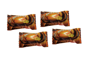 Funda de caramelos antojitos chocolate en Quito, Guayaquil y todo Ecuador de fábrica de golosinas Icapeb